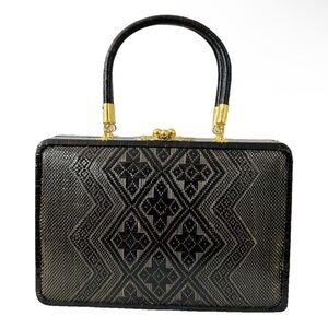 Lygodium (yanLiPhao) Vintage Very Fine Woven Grass/Rattan/Wicker Mini